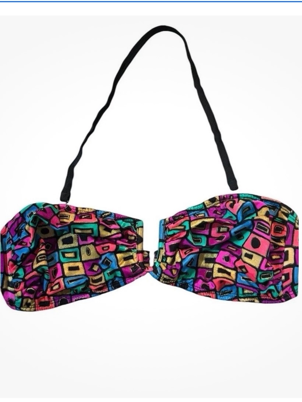Vintage Oscar De La Renta Bikini Top